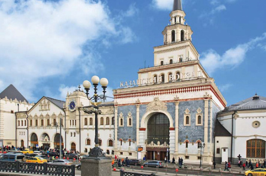 Смотровая площадка на Казанском вокзале