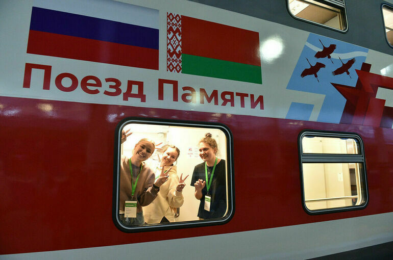 Пассажиры «Поезда Памяти» познакомились с боевой историей Ржева