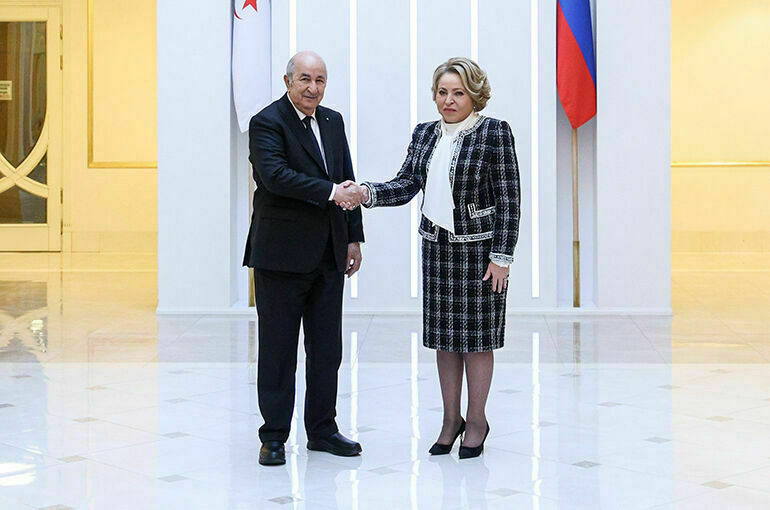 Матвиенко заявила о выходе России и Алжира на «новый уровень партнерства»