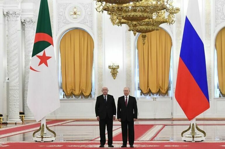 Путин пригласил президента Алжира на саммит «Россия — Африка»