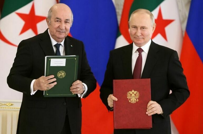 Россия и Алжир подписали декларацию об углубленном стратегическом партнерстве