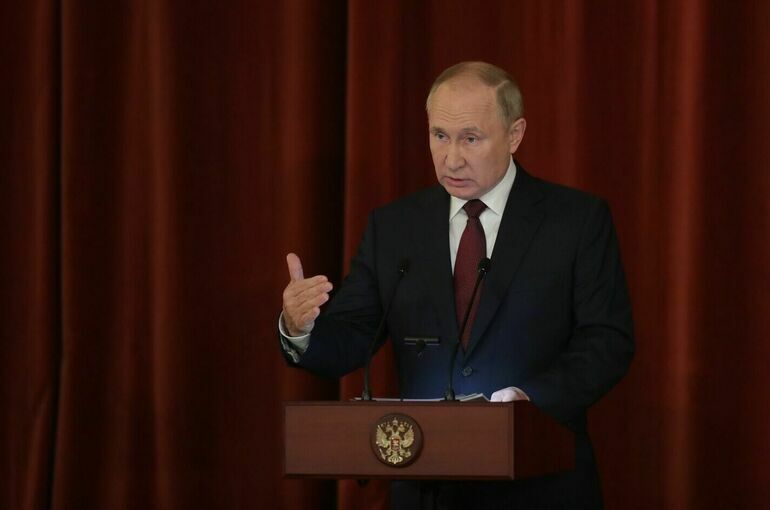 Путин считает, что поставки новых вооружений усугубят ситуацию для Украины