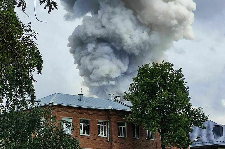 Названа возможная причина взрыва на заводе в Сергиевом Посаде