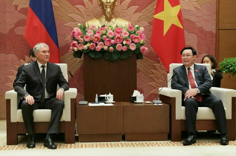 Володин: Отношения России и Вьетнама больше, чем просто партнерство