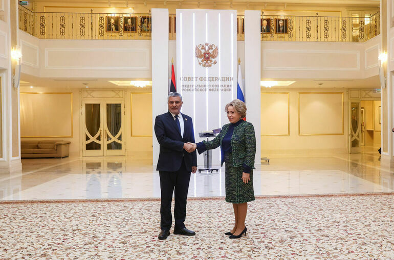 Матвиенко назвала восстановление единства и суверенитета приоритетом Ливии