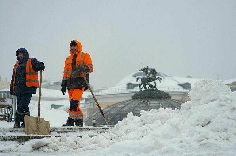 Москвичам обещают затяжные снегопады на следующей неделе