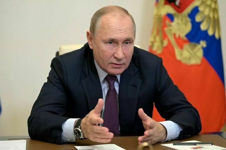 Путин: Запад снабжает Киев развединформацией