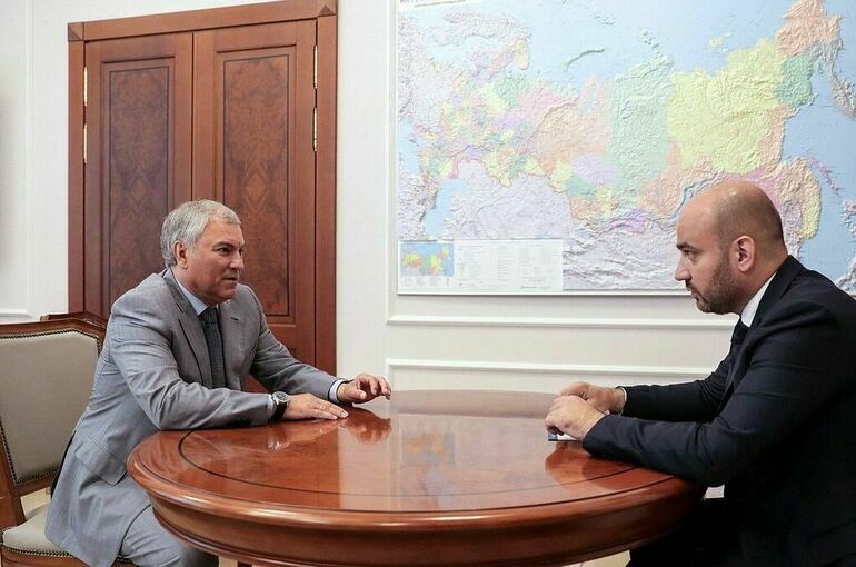 Володин обсудил с врио губернатора Самарской области инициативы региона