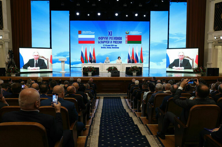 Путин: Новые технологии необходимы для суверенитета России и Белоруссии