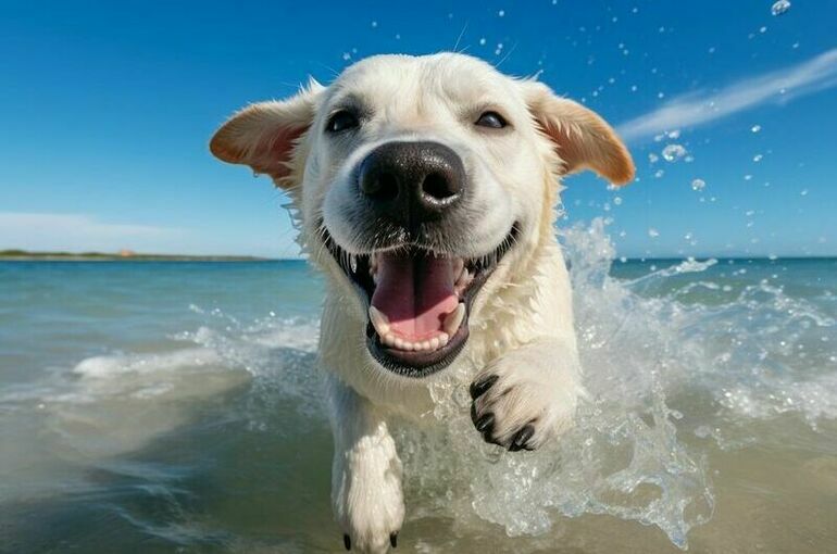 В Роскачестве напомнили, что за купание на пляже с собакой могут оштрафовать