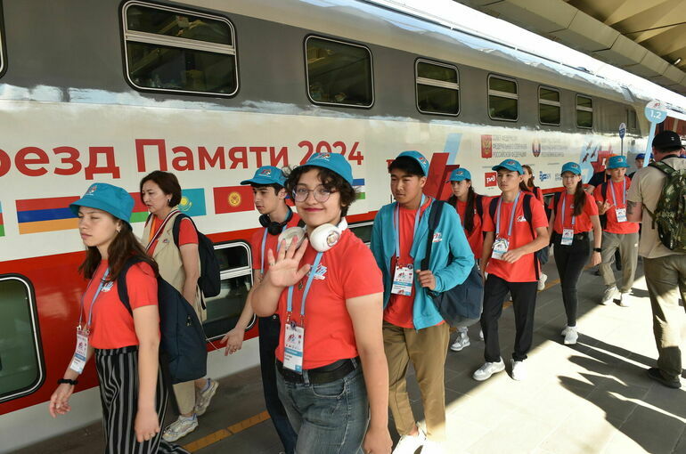 «Поезд Памяти» приехал в Москву