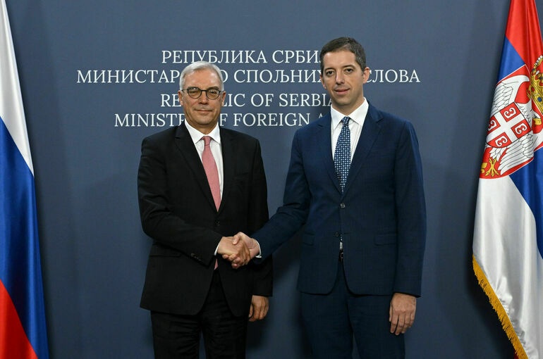 Глава МИД Сербии заявил о традиционной дружбе и взаимопонимании с Россией