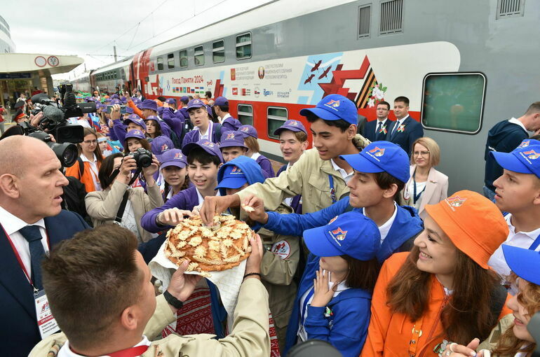 «Поезд Памяти» прибыл в Минск