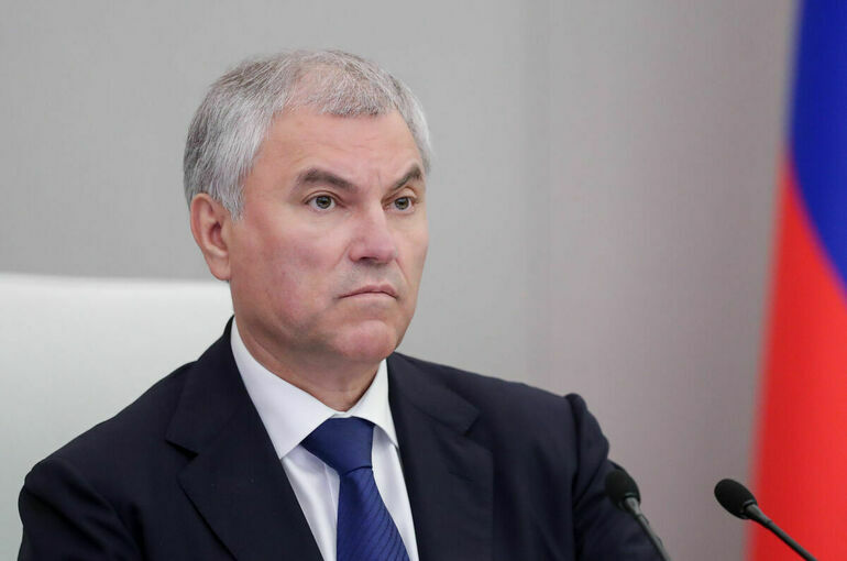 Володин призвал проработать вопрос ограничения выезда бывших депутатов из РФ