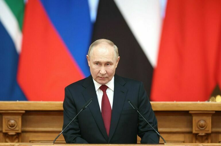 Путин: Парламентарии БРИКС внесут весомый вклад в развитие объединения