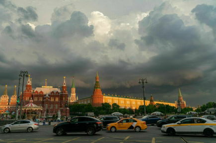 В Москве на выходных ожидаются дожди с грозами