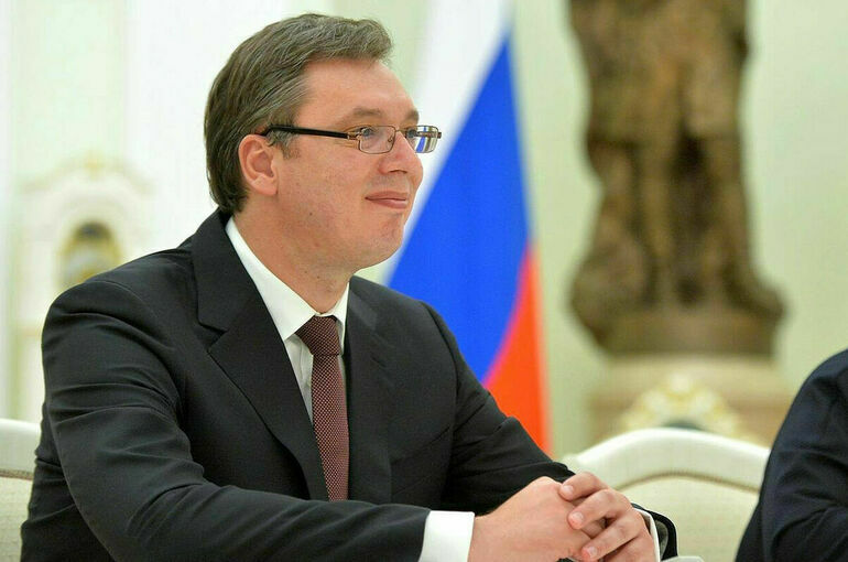 Вучич назвал очень хорошими отношения Сербии с Россией