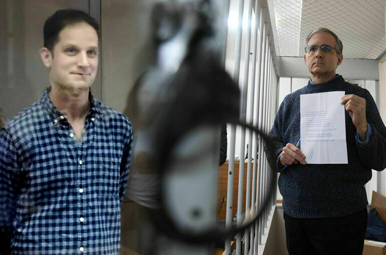 Bloomberg: Россия освободила Гершковича и Уилана в ходе обмена заключенными