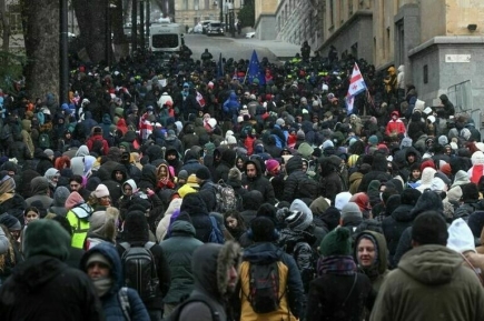 Грузия депортирует 25 иностранцев за участие в акциях протеста